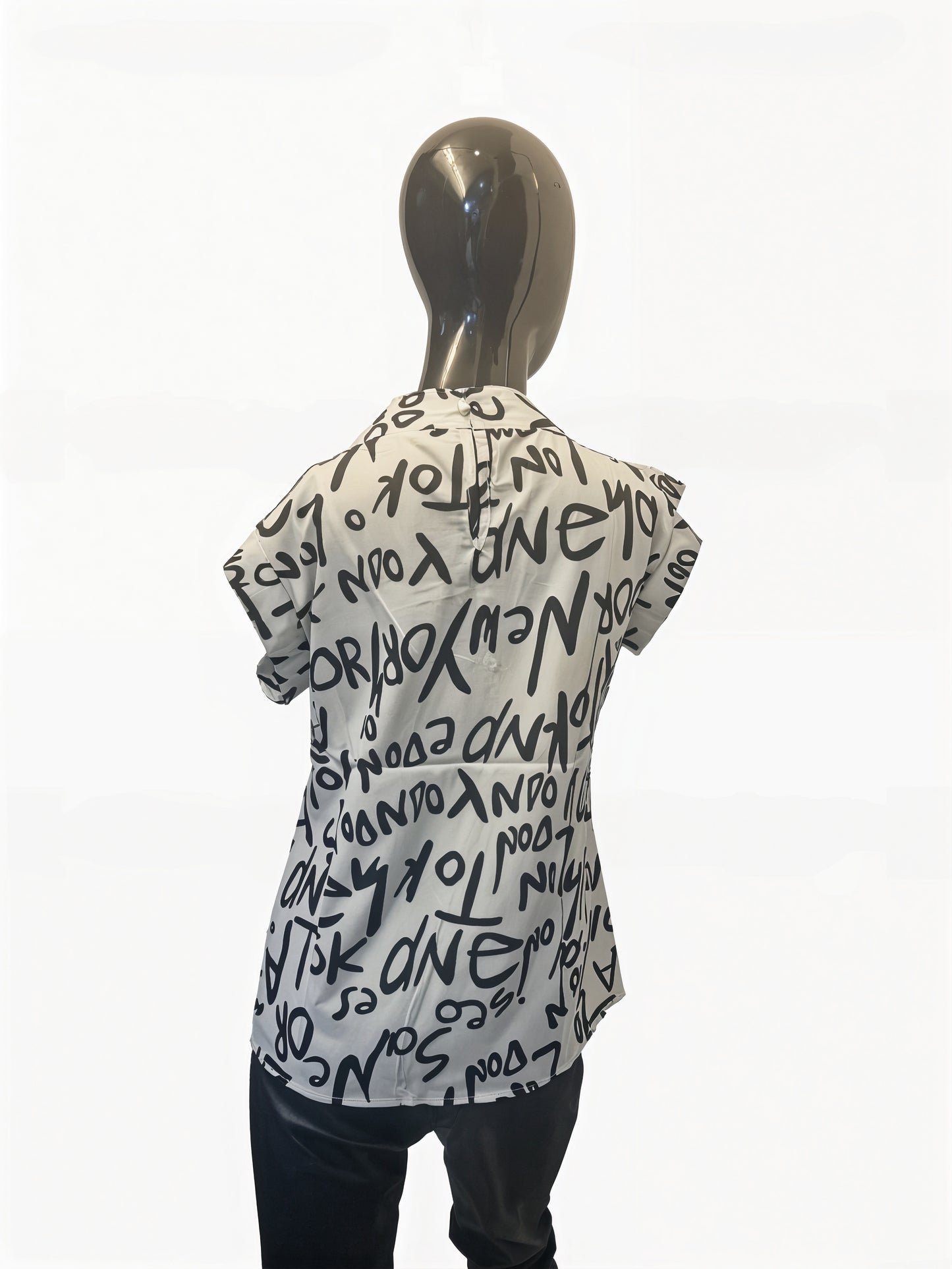 Black White Arty Top